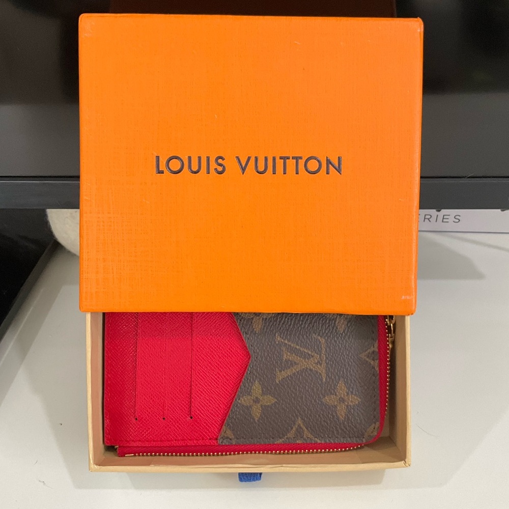 R3PLICA Louis Vuitton Recto Verso (Monogram/Red)